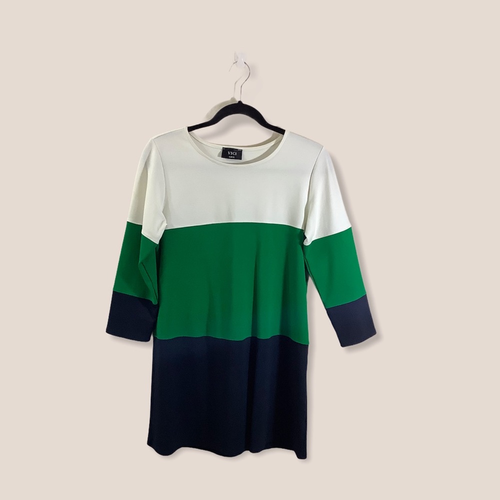 Vici Tyche Colorblock Mini Dress